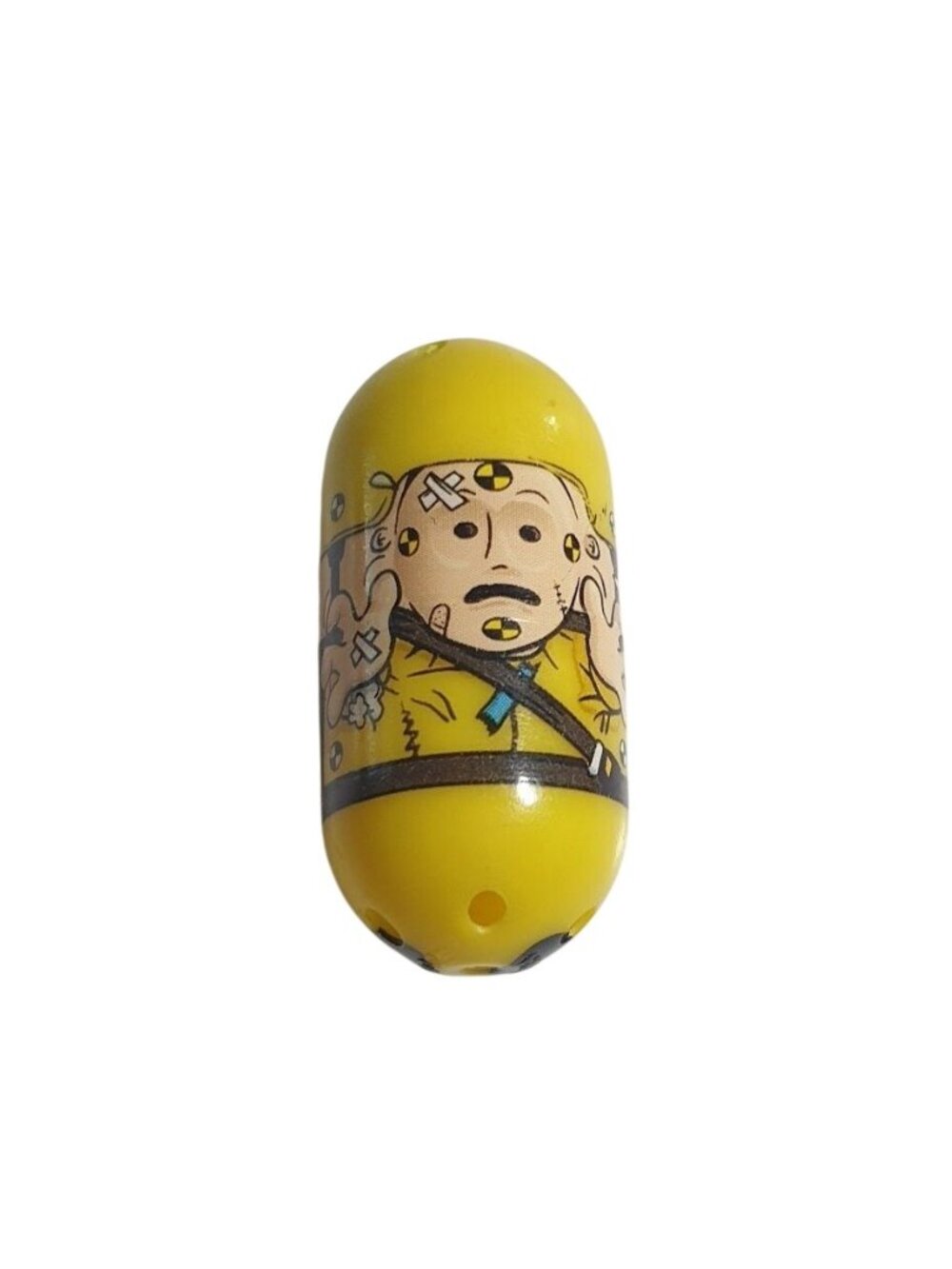 Special Edition 107 Mighty Beanz Crash Test Dummy Yellow Collectible Toy Gift